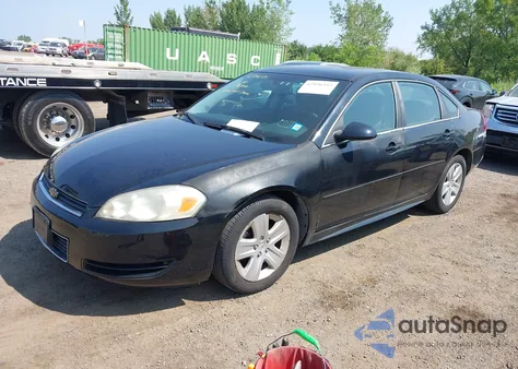 2010 Chevrolet Impala Ls из США, поврежденный, VIN 2G1WA5EN0A1204708